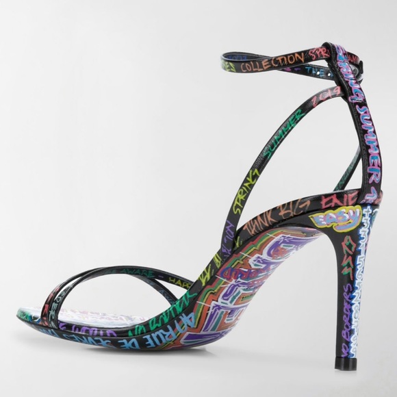 BALENCIAGA Graffiti Heels - NEW - Picture 4 of 5